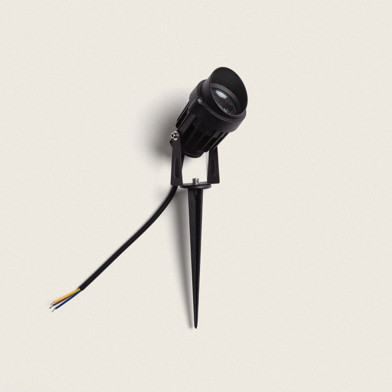 Outdoor RGB 5W LED Spotlight Vetusta IP65 with Spike
